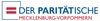 Der Paritätische Wohlfahrtsverband Mecklenburg-Vorpommern Der Paritätische Wohlfahrtsverband Mecklenburg-Vorpommern