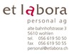 et labora personal ag et labora personal ag